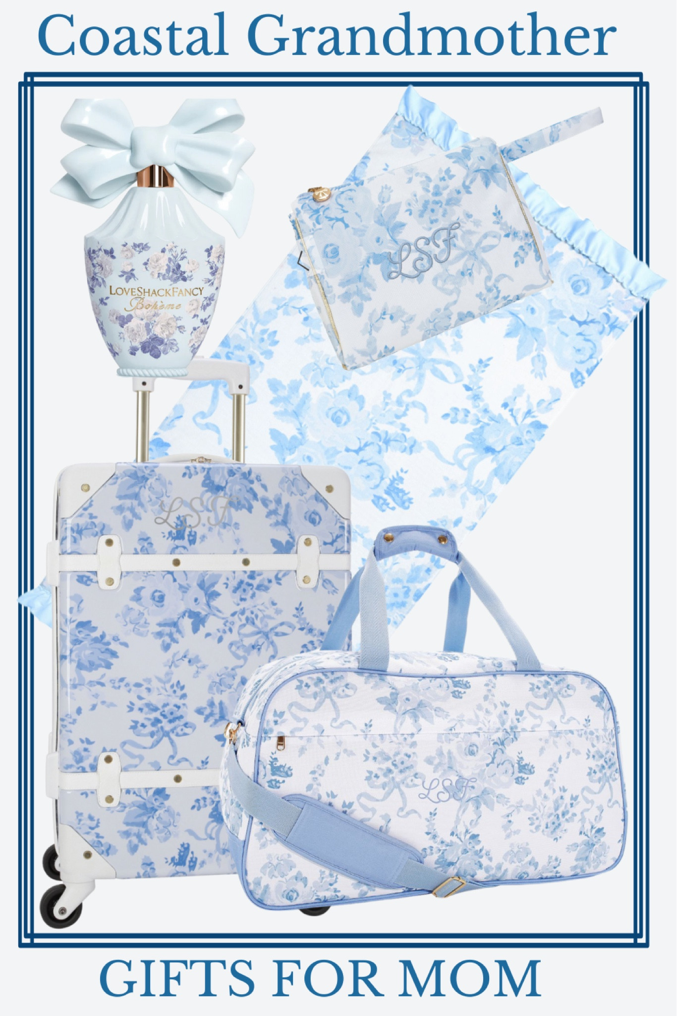 Fancy Gifts for  Mom 
#Blue and white #coastal grandmother 
#grandmillenial 
#mothers day gifts  


#LTKMidsize #LTKTravel
