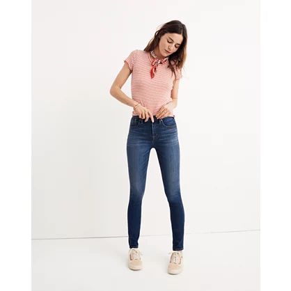 Short 10" High-Rise Skinny Jeans in Danny Wash | Madewell