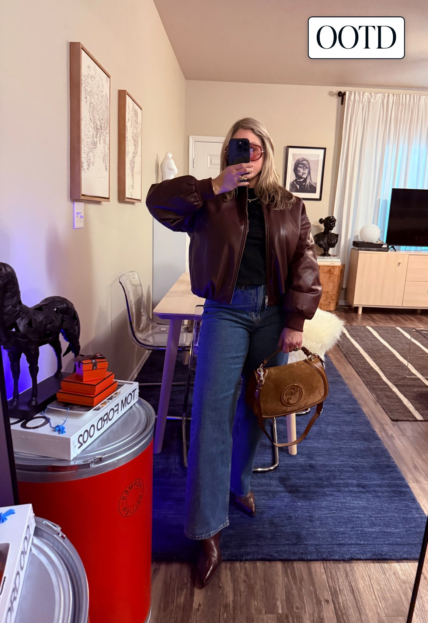 The Bubble jacket is giving me life! (The Gucci Blondie is size Large)
First time trying on the 90s relaxed jeans from AF! Linking it all! So sorry! The boots are sold out! They are from Zara last season! #burgundy #cowboyboots #boots #jeans #leatherjacket #bubblejacket #abercrombie #jacket #guccibag #gucciblondie #gucci

#LTKootd #LTKdayinmylife #LTKSeasonal