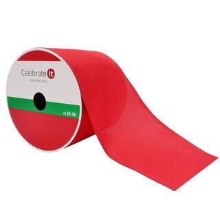 3.75" Satin Wired Ribbon by Celebrate It™ | Michaels Stores