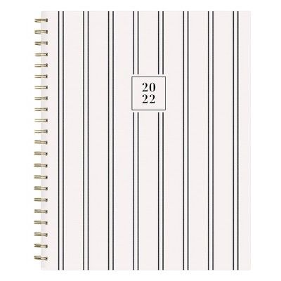 2022 Planner 8.5&#34; x 11&#34; Weekly/Monthly Wirebound Fabric Hardcover Laine - Rachel Parcell ... | Target