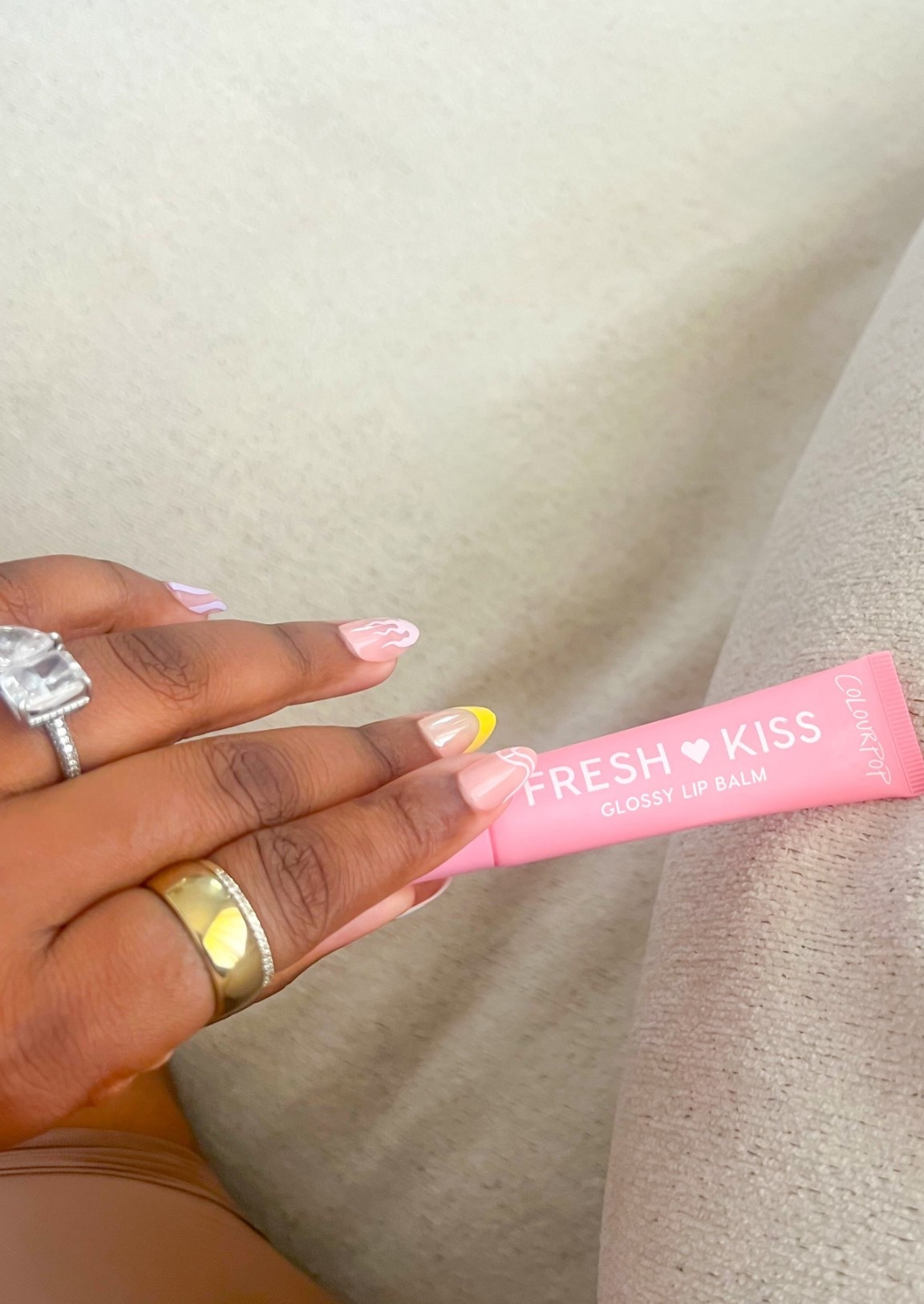 This colourpop glossy lip balm is hydrating, smells so good, and the pigment is definitely 10/10 👄🌸✨

#LTKBeauty