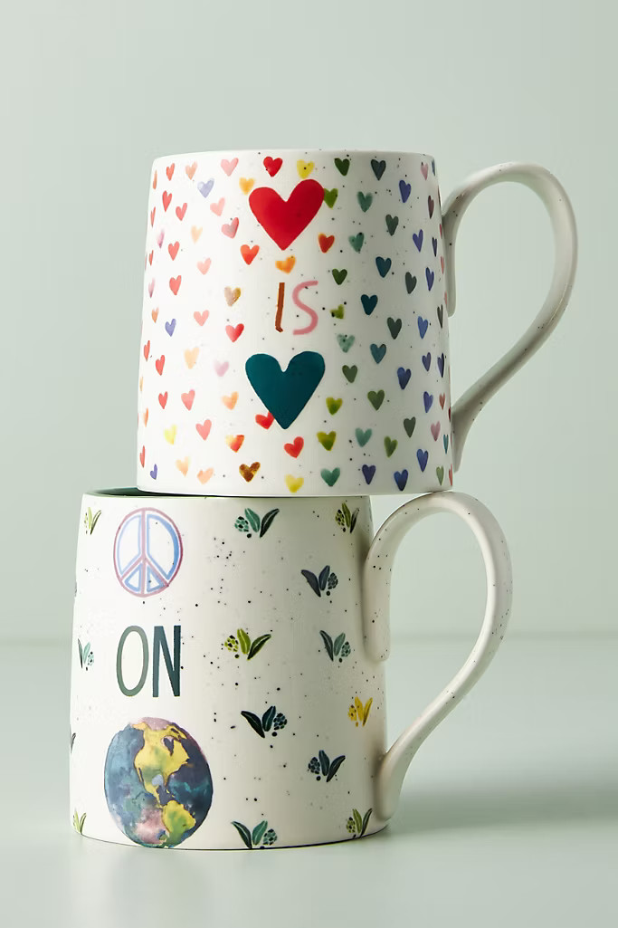 Good Tidings Mug | Anthropologie (US)