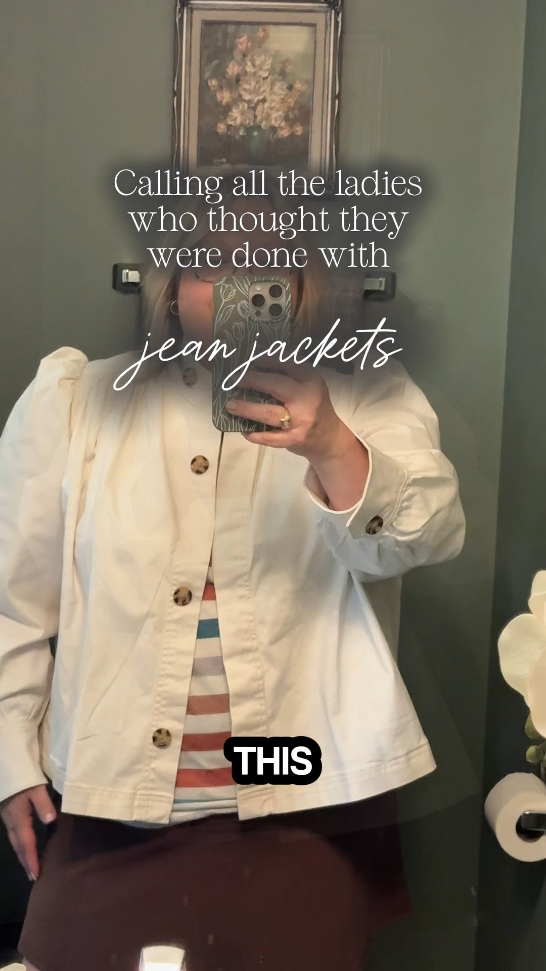 Not the stiff, boxy jean jacket from 2008 — this is the modern jean jacket version. Soft wash, better shape, flattering over 40. I’ve had it on repeat for weeks.

The plot twist? Walmart. $40. 😳

#walmartfind #jeanjacketoutfit #over40style #closetstaple #budgetfashionfinds

Walmart partner 
Paid link

#LTKPlusSize #LTKOver40 #LTKxWalmart