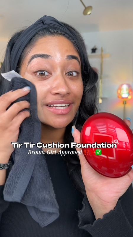 TIRTIR released NEW SHADES of their korean cushion foundations... lets see if its #browngirlapproved ⁉️❌✅🤨

Tap the product for the shade l use‼️

#LTKStyleTip #LTKVideo #LTKBeauty