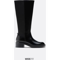 Stradivarius Flat equestrian-style boots BLACK 5 | Stradivarius (UK)