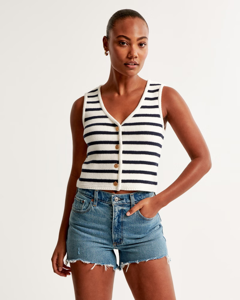 High Rise Mom Short | Abercrombie & Fitch (US)