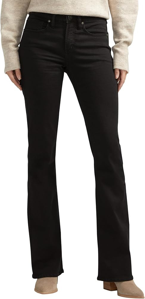 Silver Jeans Co. Women's Suki Mid Rise Curvy Fit Bootcut Jeans | Amazon (US)