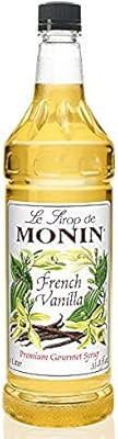 Monin - French Vanilla Syrup with Monin BPA Free Pump, Boxed, Versatile Flavor, Natural Flavors, ... | Amazon (US)