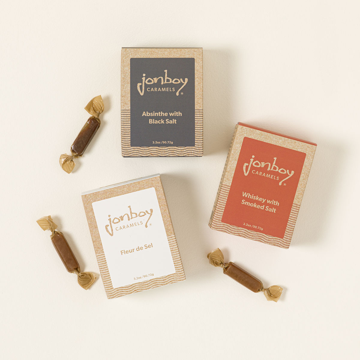 Boozy Caramels - Set of 3 | UncommonGoods