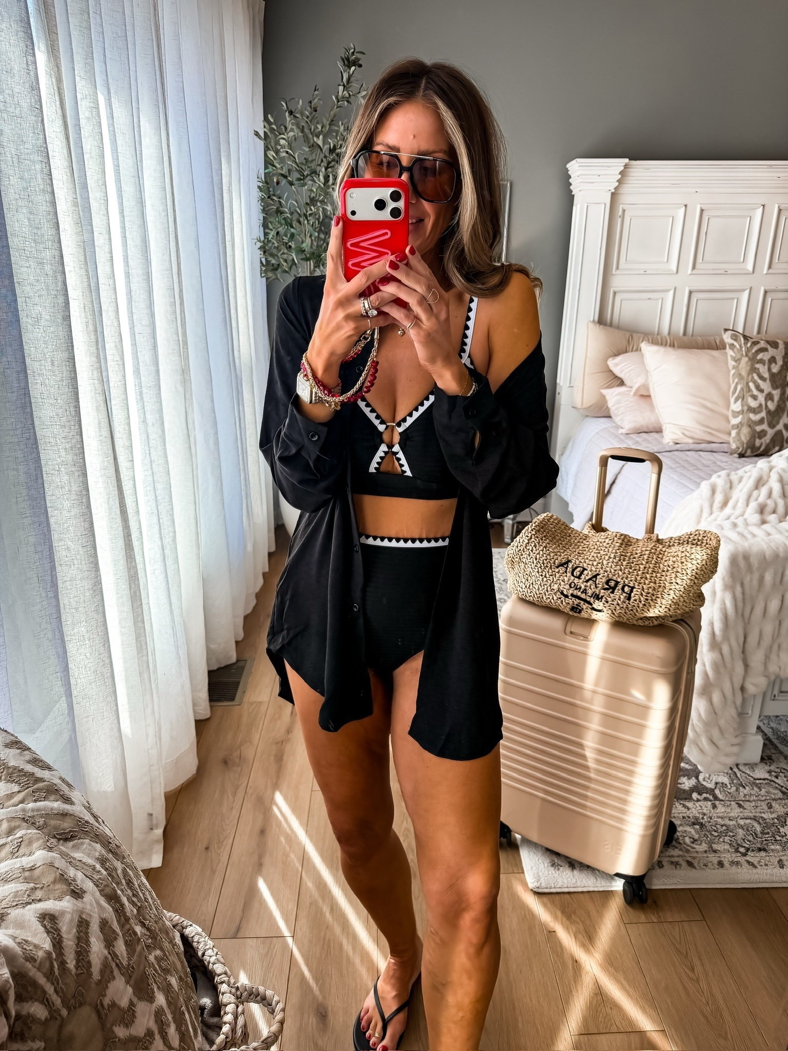 So perfect for your next vacation. Loving this bathing suit and cover up! So flattering and comfortable from Amazon. 
Summer wear outfit coverups mom approved beach wear one piece mom approved style resort ready mom life pants flattering bathing suits Themominstyle 

#LTKmomlife #LTKootd #LTKdayinmylife