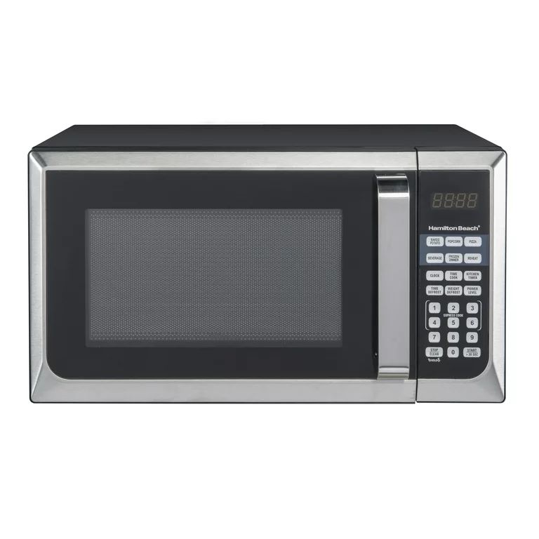 Hamilton Beach 0.9 Cu. Ft. Stainless Steel Countertop Microwave Oven | Walmart (US)