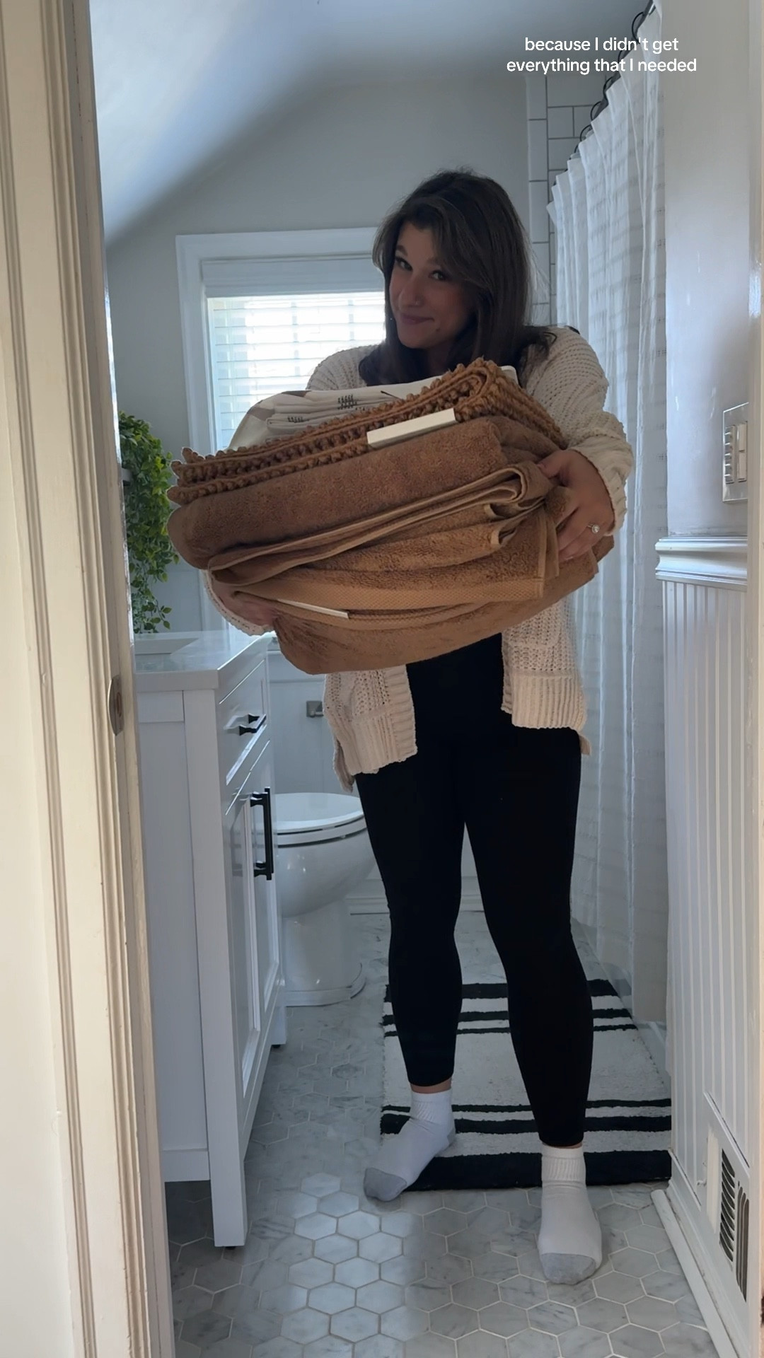 Restyling our bathroom to be more warm and cozy! 

#LTKHome #LTKStyleTip #LTKFindsUnder50