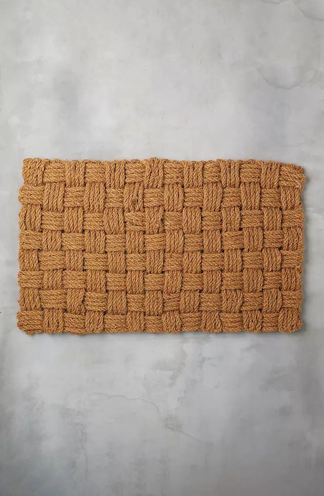 Basket Weave Doormat | Anthropologie (US)
