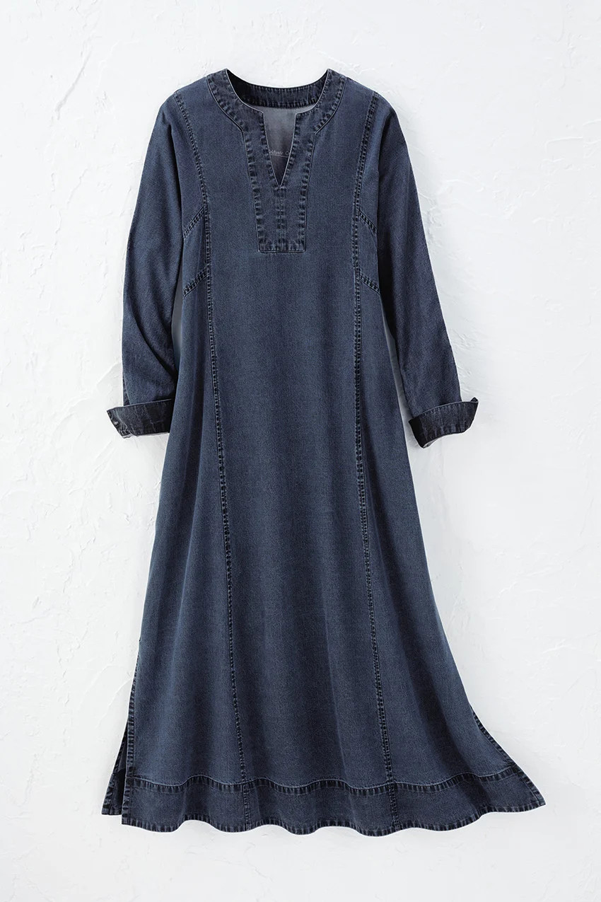 TENCEL™ Seamed Maxi Dress | Coldwater Creek