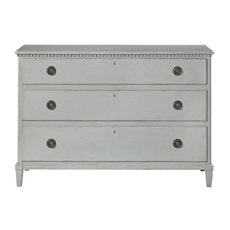 Natural Greige 3 Drawer Dresser in Gray | Walmart (US)