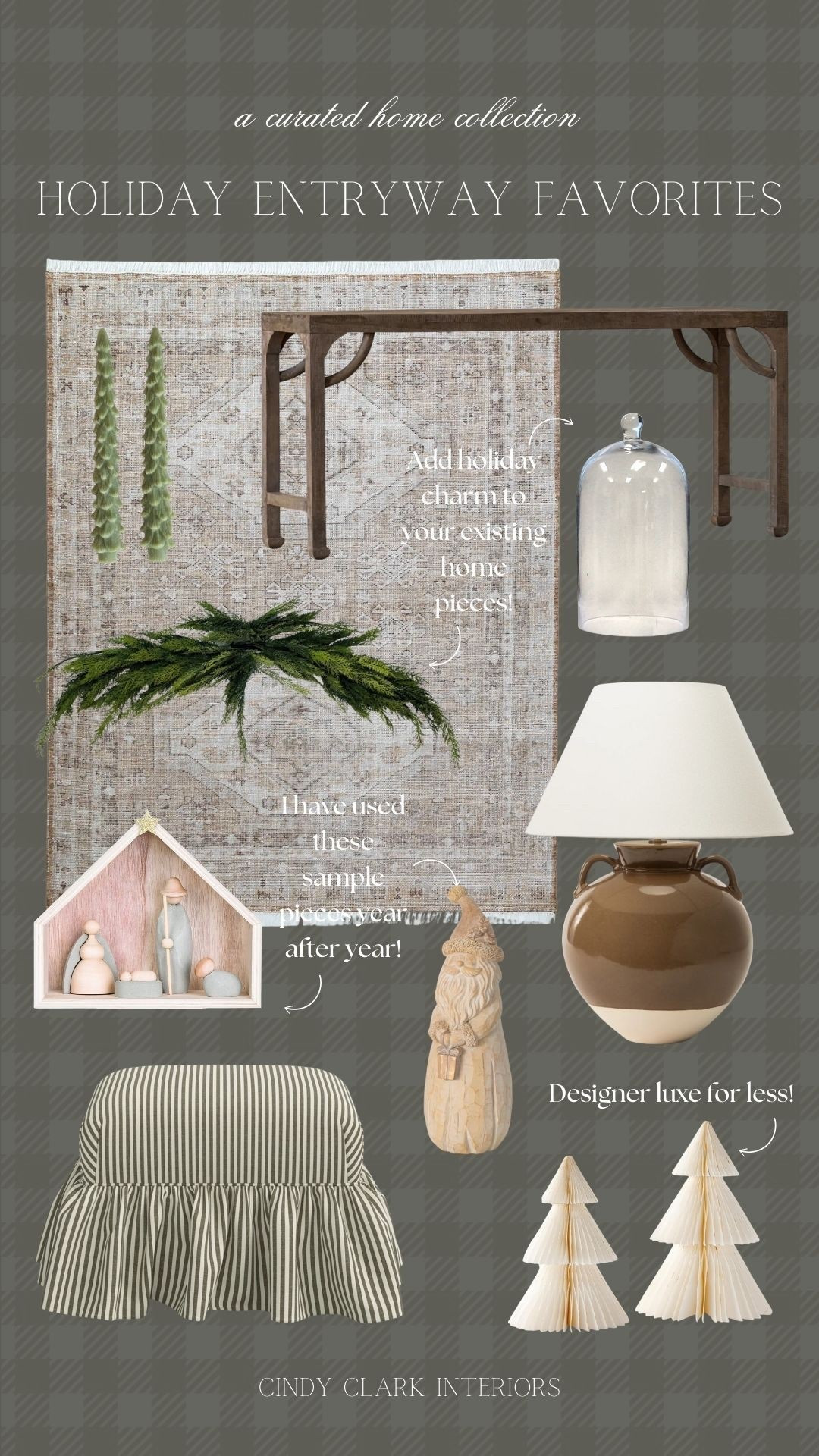 Taking a look back at our holiday entryway in years past! I have always loved creating a welcoming entry spot in our home, and during the holiday season it’s so much more cozy, too! 

#LTKHoliday #LTKHome