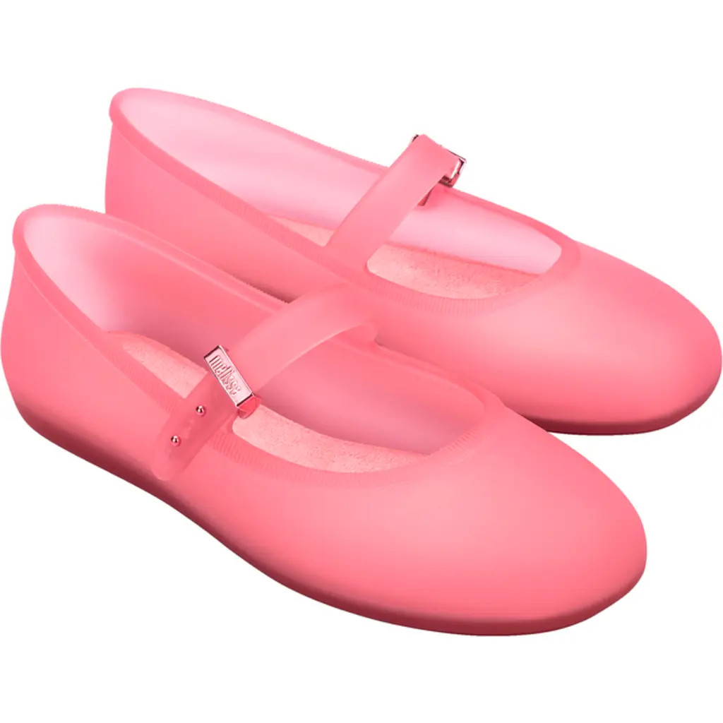 Melissa Soft Ballerina Flat in Clear Pink at Nordstrom, Size 10 | Nordstrom