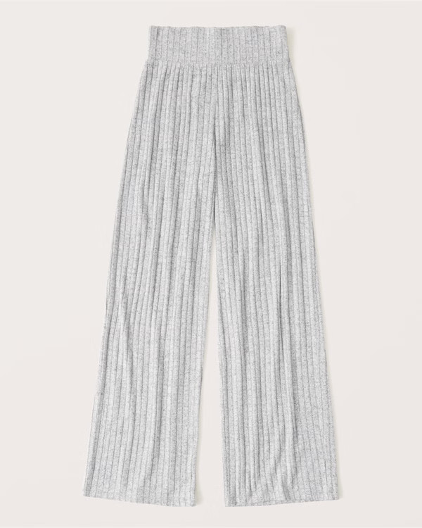 Cozy Wide Leg Pants | Abercrombie & Fitch (US)