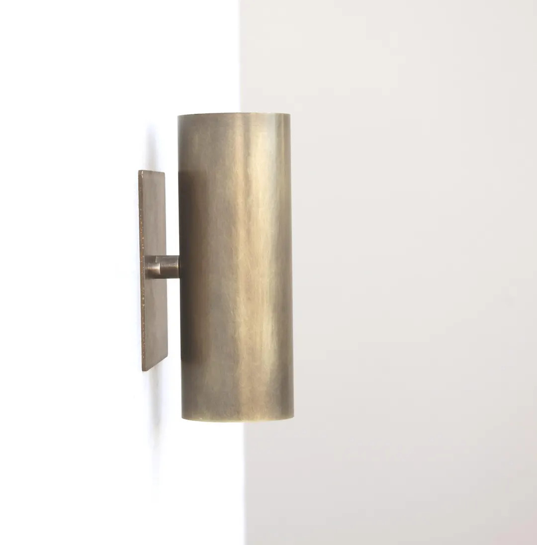 Brass Wall Sconce Light, Modern Brass Light-ul Listed, Mid Century Brass Wall Sconce Light, Minim... | Etsy (US)