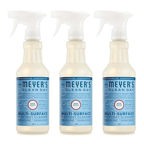 MRS. MEYER'S CLEAN DAY Multi-Surface Everyday Cleaner, Rain Water Scent, 16 Fl Oz Bottle - 3 Pack | Amazon (US)