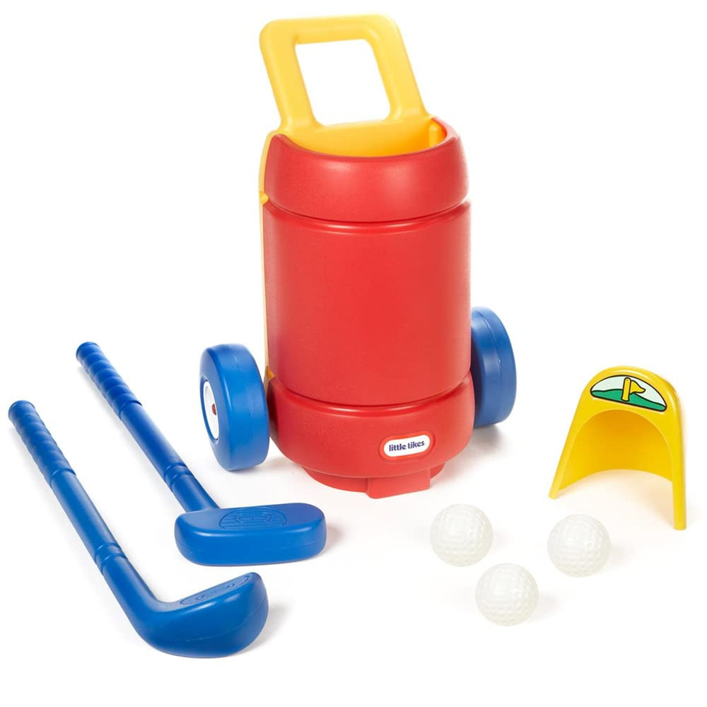 Little Tikes TotSports Easy Hit Golf Set + 3 balls + 2 clubs | Amazon (US)