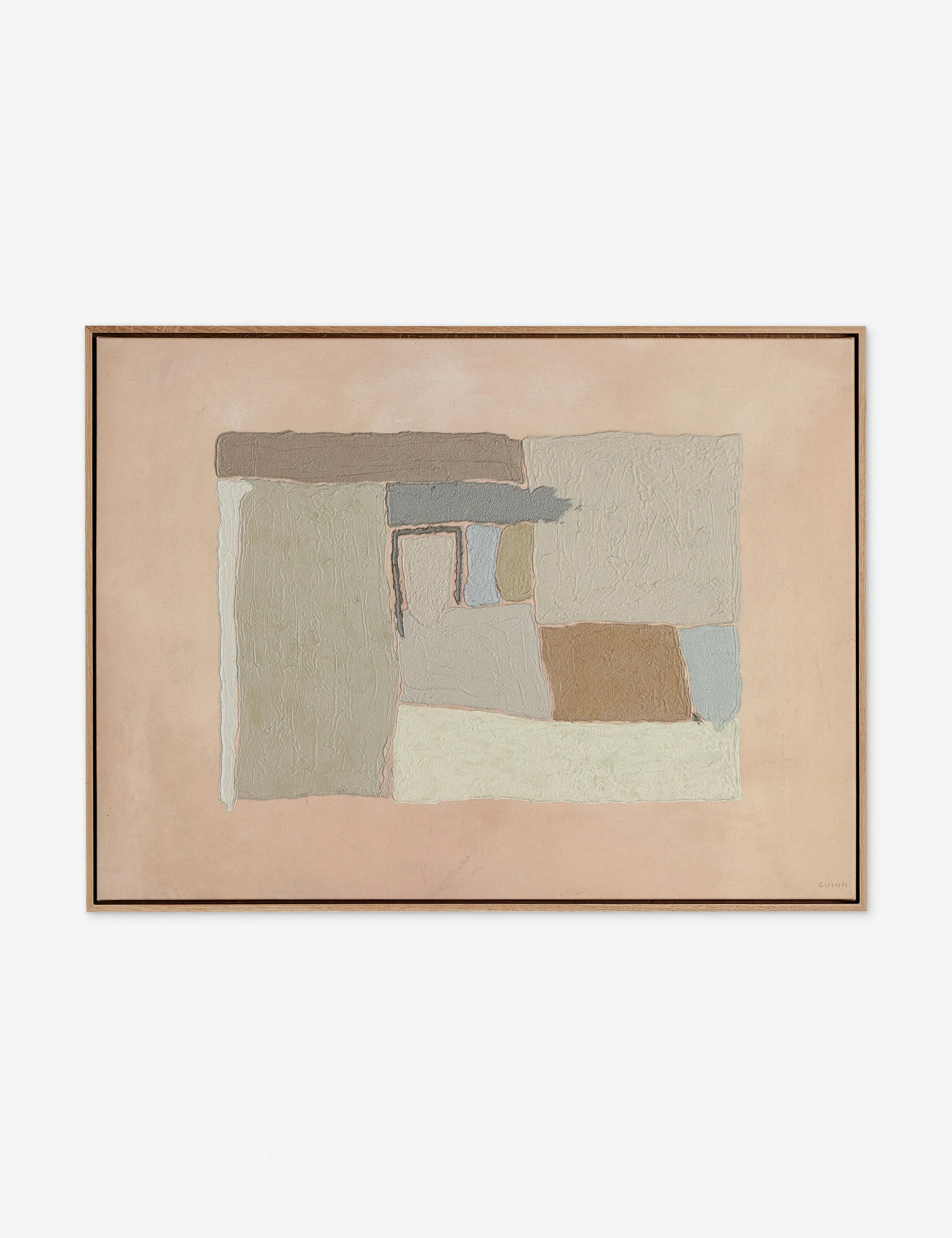 Earthenware Wall Art by Tyler Guinn, Natural, 40" x 30 | Lulu and Georgia 