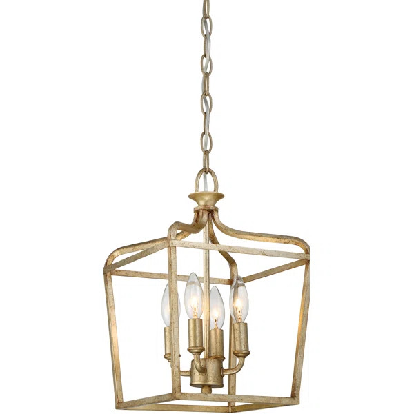 Talia 4 - Light Lantern Geometric Pendant | Wayfair North America
