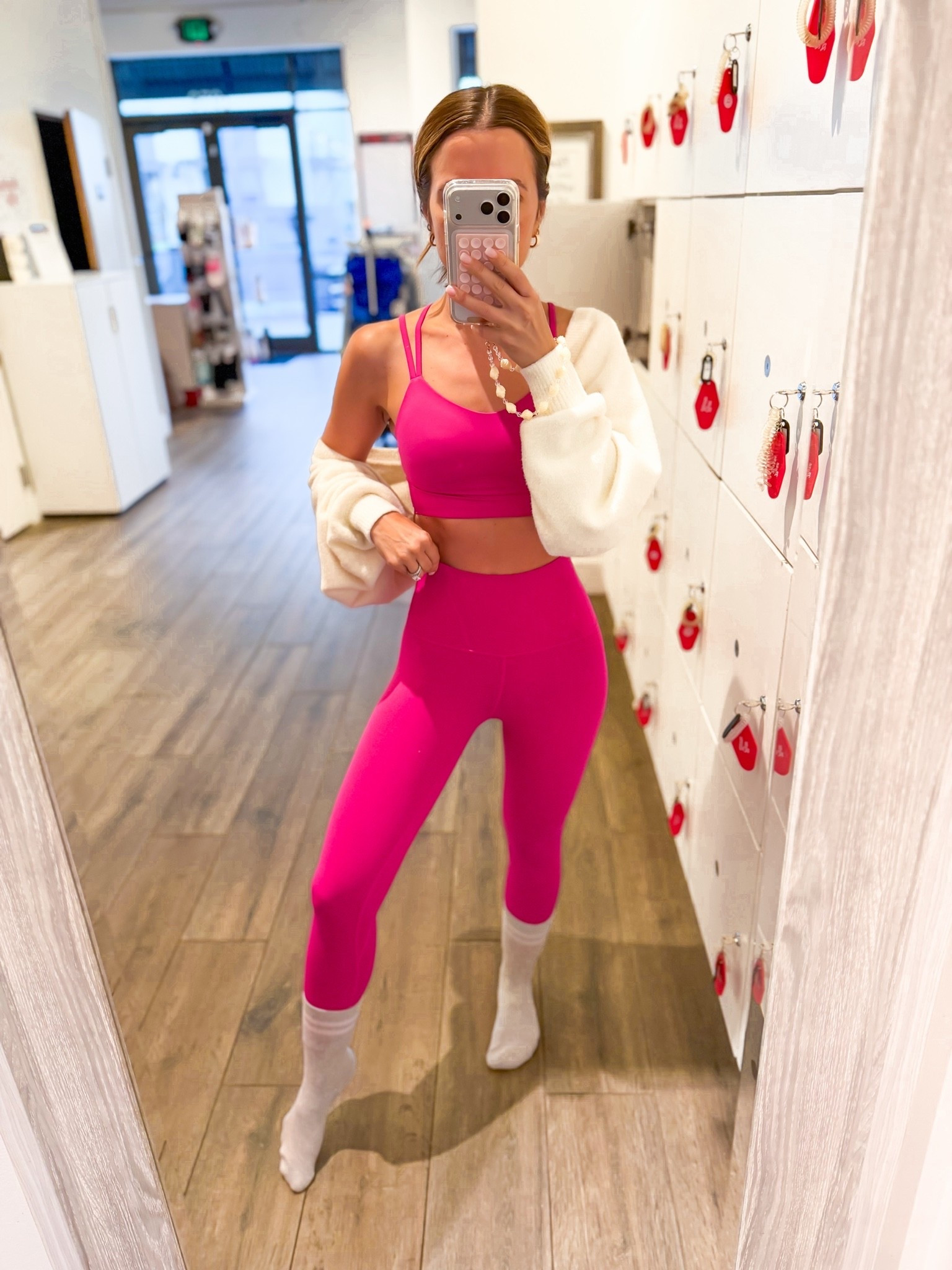 My workout outfit of the day! Pure Barre outfit. Matching workout set. Lululemon align leggings 23” in size 0. Lululemon longline sports bra in size 4.

#LTKfitnessgoals #LTKselfcare #LTKActive