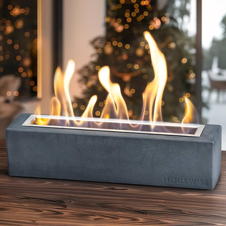 Houswise Tabletop Fire Pit, Portable Fire Pit Bowl, Indoor Smores Maker, Table Top Firepit, Outdo... | Amazon (CA)