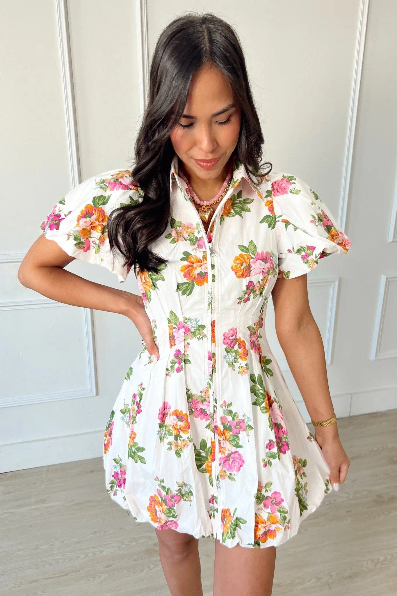 Marlow Zip Front Dress | Apricot Lane Boutique