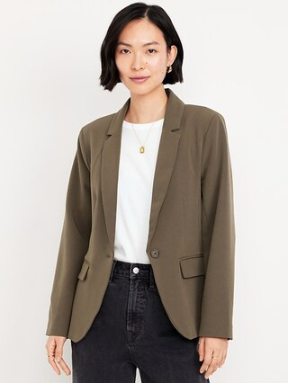 Taylor Fitted Suit Blazer | Old Navy (US)