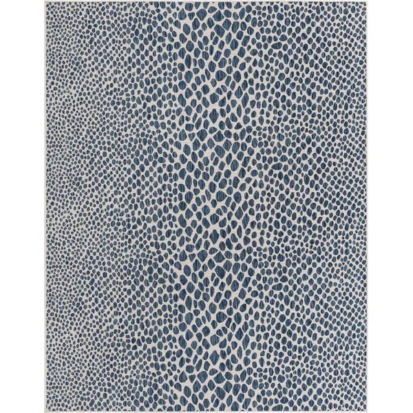 Abstract Area Rug in Blue | Wayfair North America