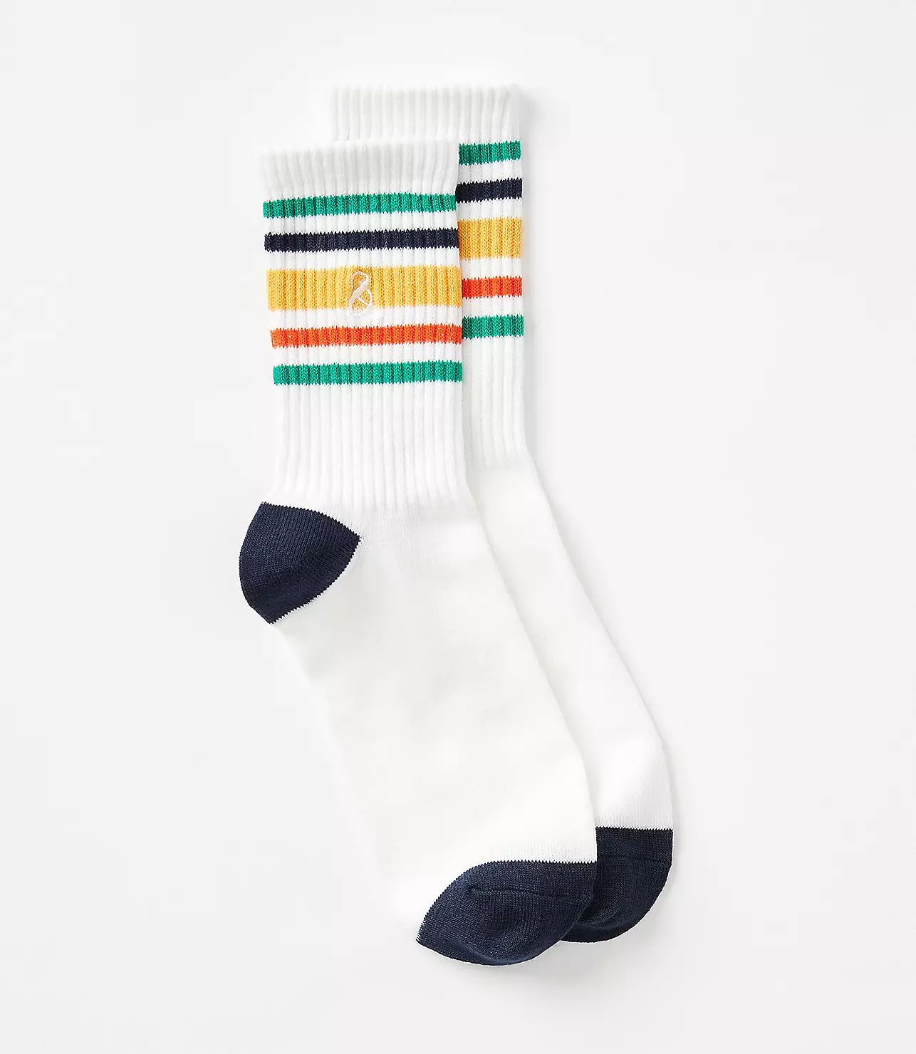 Lou & Grey Striped Crew Socks | LOFT