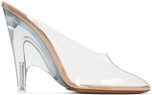 Yeezy Season 4 Lucite PVC Plexi Clear Transparent Mules Mule Heels Shoes 39 39.5 | eBay | eBay US