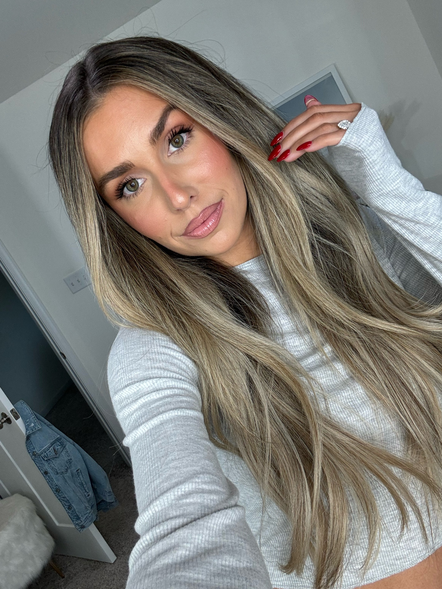 Makeup of the day 🤍 
Foundation: 2N22
Concealer: cotton 
Cream blush and contour: shade 2 | code KAIT15
Bronzer: island ting 
Lip liner: dusty rose 
Lipstick: Annie 
Gloss: pink 

#LTKBeauty #LTKFindsUnder50 #LTKStyleTip