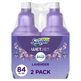 WetJet 42.2 oz. Multi-Purpose and Hardwood Floor Cleaner Lavender Vanilla and Comfort Scent Liquid Refill (2-Count) | The Home Depot