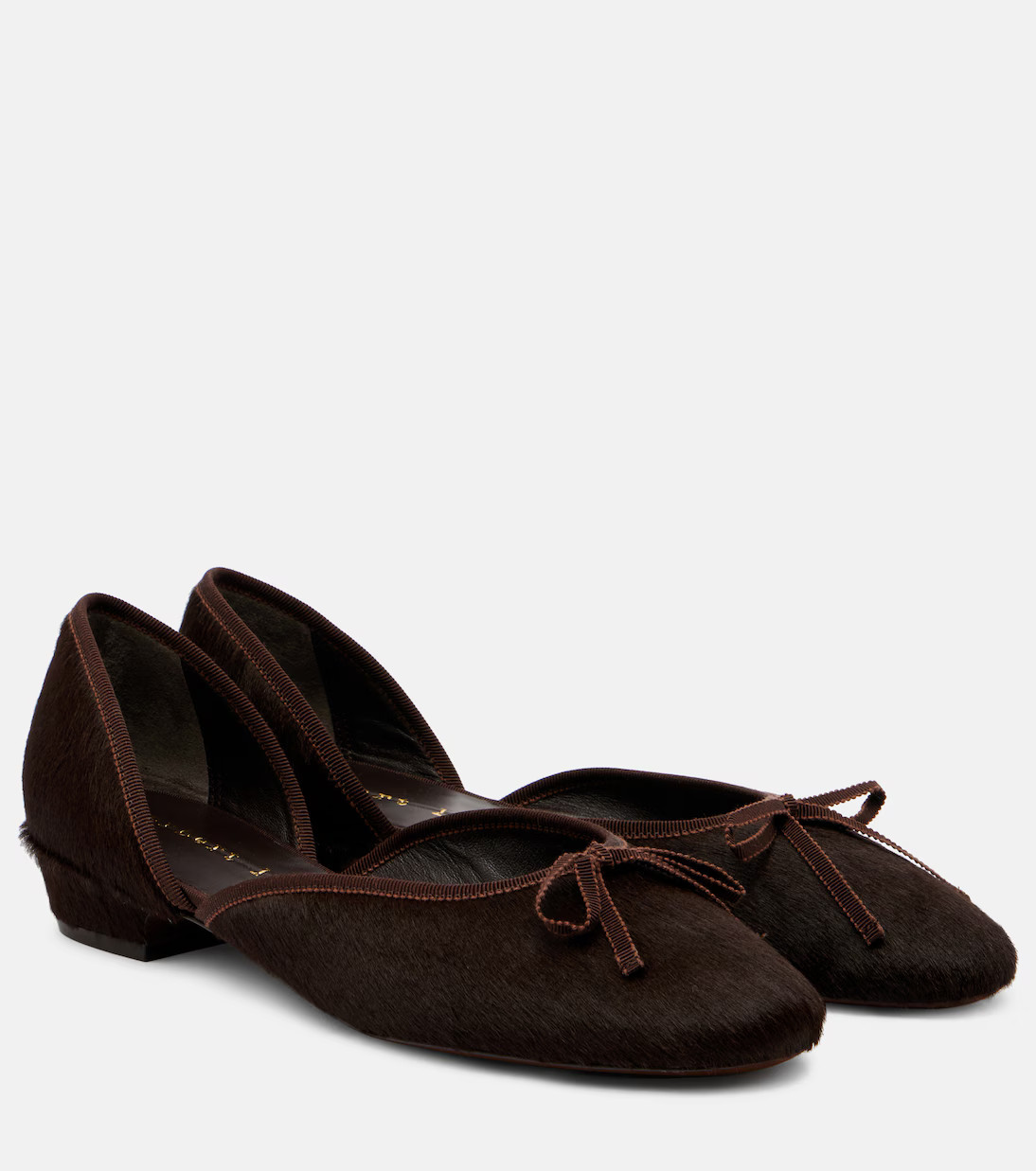 24/7 calf hair d'Orsay ballet flats | Mytheresa (US/CA)