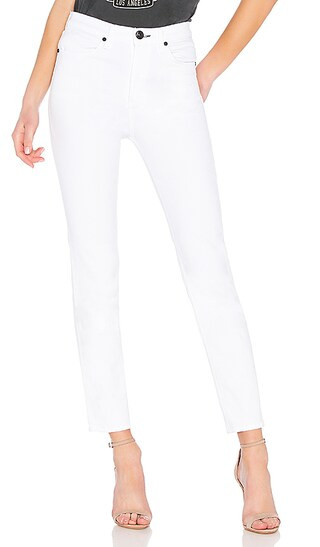 rag & bone/JEAN Cigarette Jean in White | Revolve Clothing (Global)