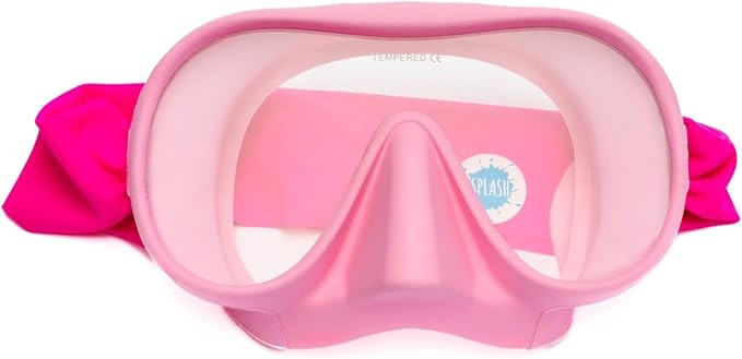 Splash Place Adult Swimming Mask with Fabric Strap | Adult Swim Goggles with Nose Cover, Hypoalle... | Amazon (US)