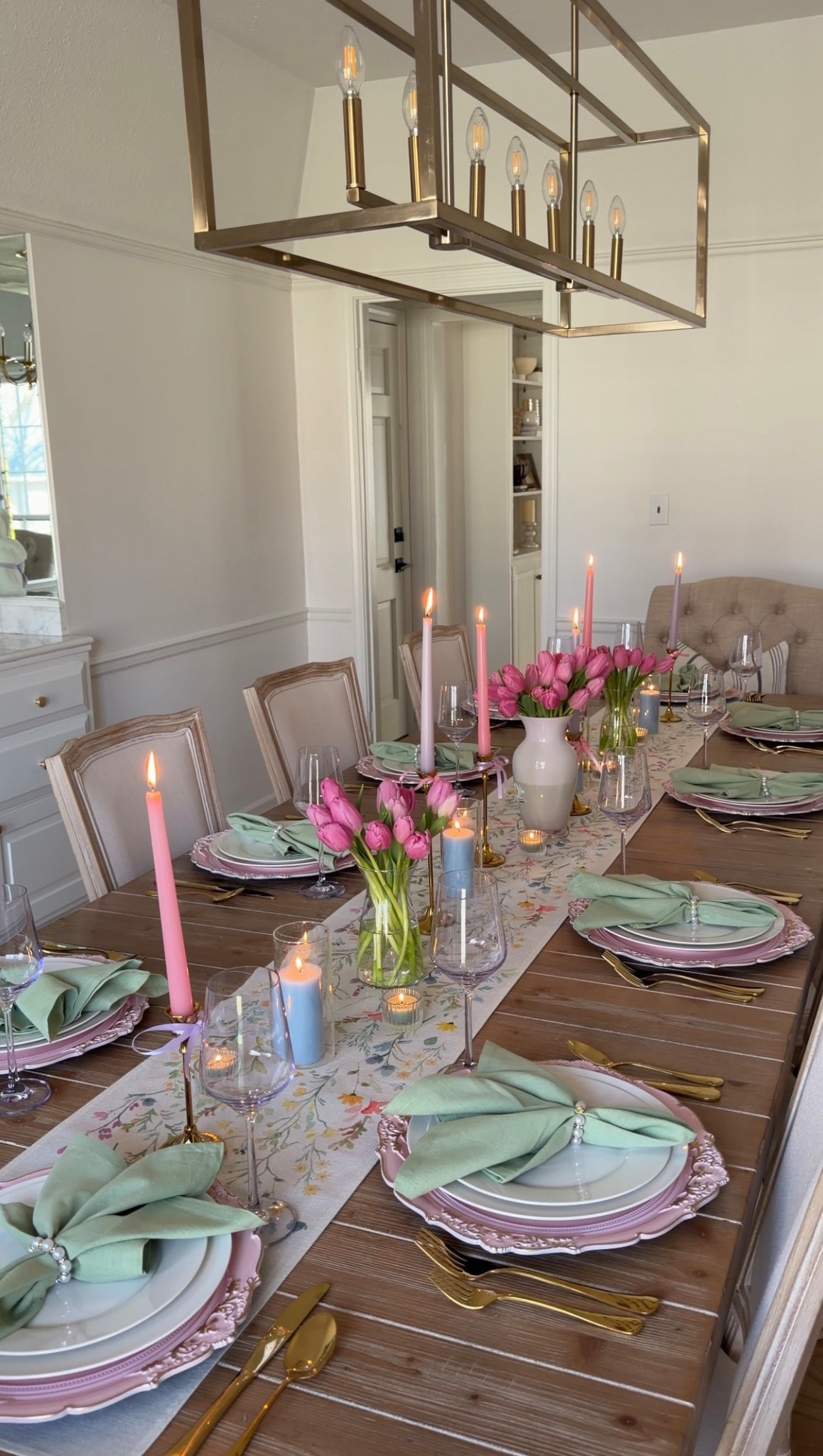 My spring tablescape! Pastel colors are my favorite, so this was fun for me to put together 🌷☀️🐇🌸🐝

Everything is from Amazon!

Tablescape, spring tablescape, Easter tablescape, spring decor, Easter decor, table setting, home decor 

#LTKSeasonal #LTKSpringSale #LTKHome