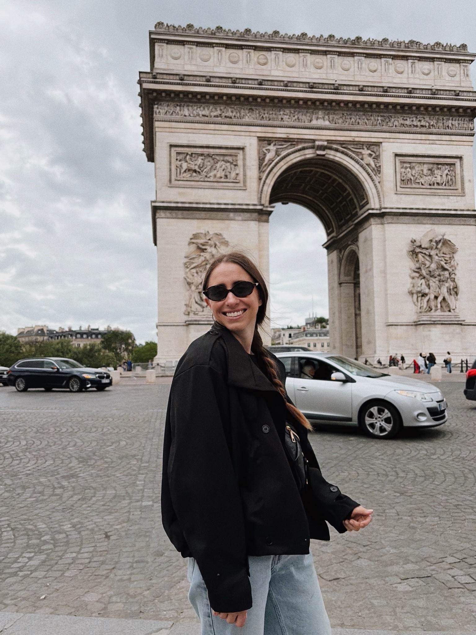Paris Day 2 OOTD 🖤

Under my jacket, I wore a black knit crewneck sweater, I’ve had it for years so don’t have a link but I linked two similar options. 

This black coat is AMAZING. it is so cute and so versatile! I was so happy when I found it!

#LTKootd #LTKTravel #LTKPetite