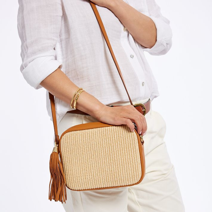 Raffia Build Your Crossbody | Mark and Graham
