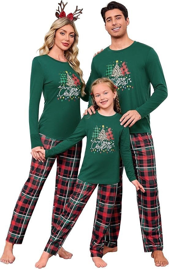 Cozy Christmas pajamas for the family! Soft, festive, and perfect for Christmas morning photos, holiday movie nights, and winter lounging. These matching family pajamas are a must for the season.

#ChristmasPajamas #MatchingFamilyPJs #HolidaySleepwear #CozyChristmas #ChristmasMorning #ChristmasOutfits #MatchingPajamas

#LTKFamily #LTKStyleTip #LTKSeasonal #LTKHoliday