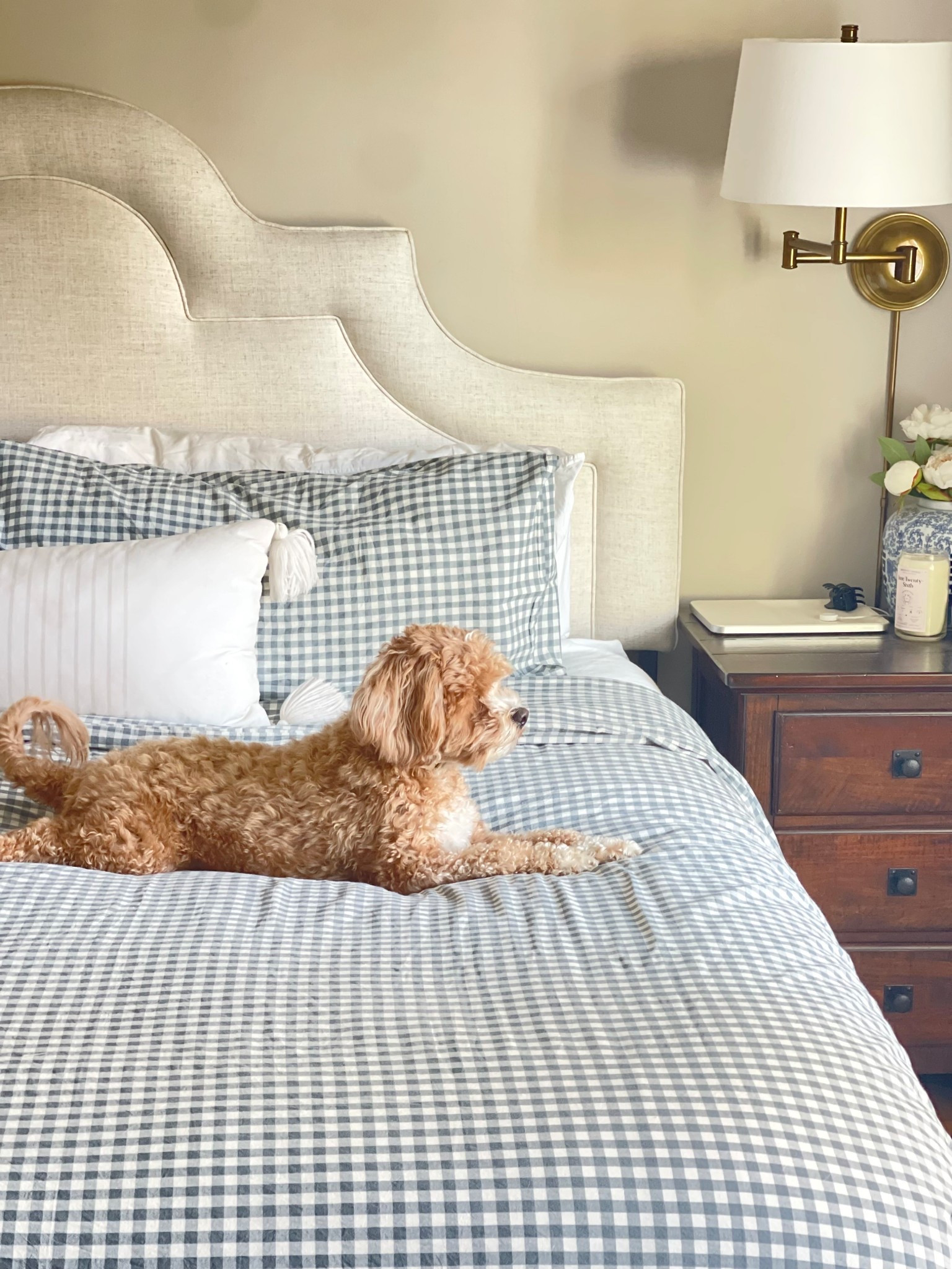 New look for less!! Grab this blue & white gingham Serena & Lily vibes duvet 3 piece set on AMAZON for way less!! 🙌🏻🤍

Fall bedding 

#LTKHome #LTKFindsUnder100 #LTKSeasonal