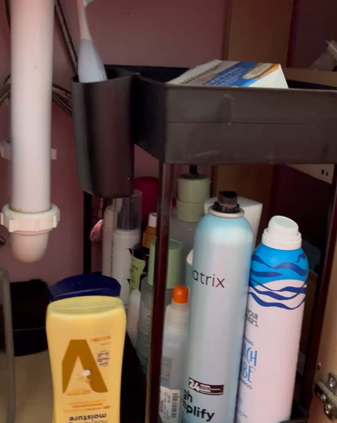 Under sink storage solution!! 

#LTKFamily #LTKFindsUnder50 #LTKHome