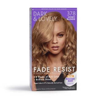 Dark & Lovely Fade Resist Permanent Hair Color, 378 Honey Blonde | CVS Health