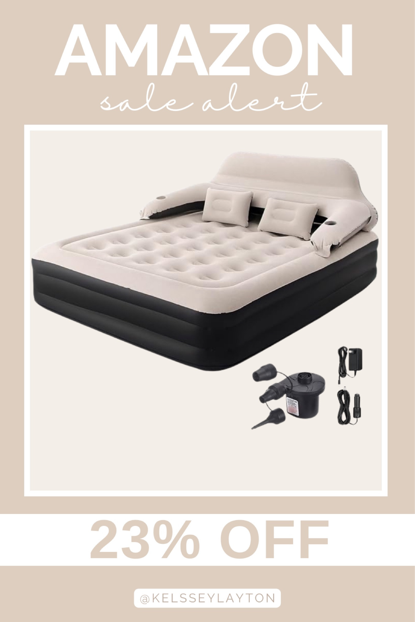 Amazon cyber Monday deal, blow up air mattress with headboard on sale 

#LTKsalealert #LTKtravel #LTKCyberWeek