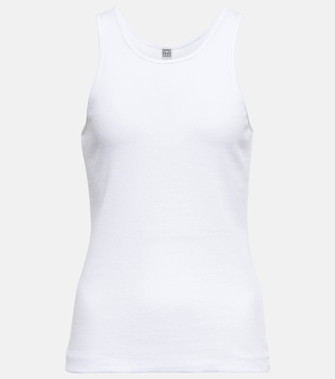 Ribbed-knit stretch-cotton tank top | Mytheresa (DACH)