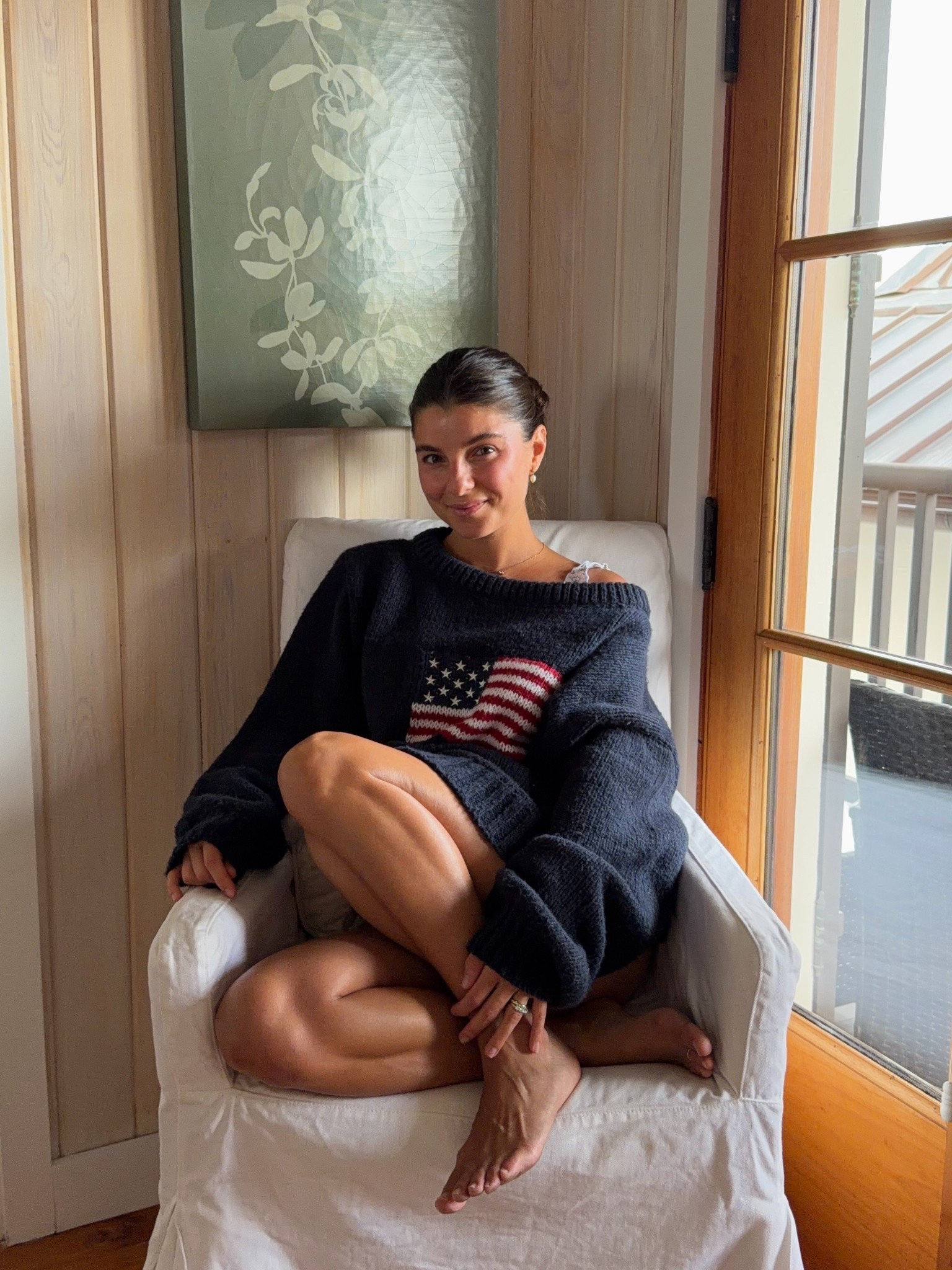 [4/24/26] sweater is @Grey Bandit | code viv15! I sized up to a medium for an oversized look 

#LTKSeasonal #LTKootd